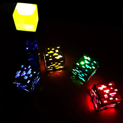 Minecraft Styled Torch & Cube LED Lights