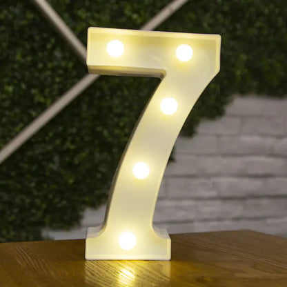 Alphabet Letter LED Lights