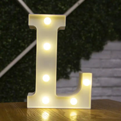 Alphabet Letter LED Lights