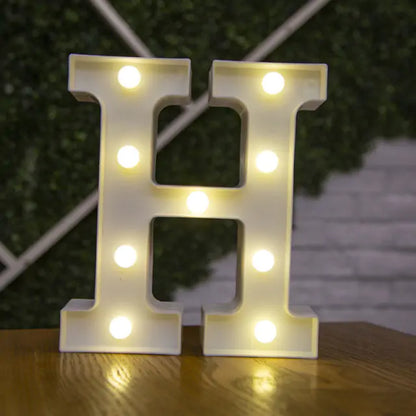 Alphabet Letter LED Lights