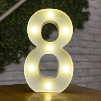 Alphabet Letter LED Lights